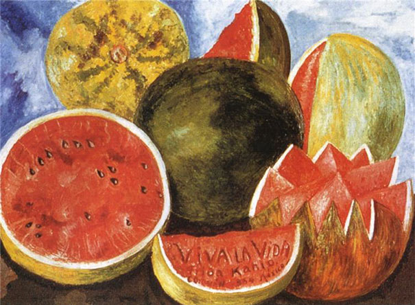 #Frida Kahlo: Viva La Vida, Watermelons, 1954